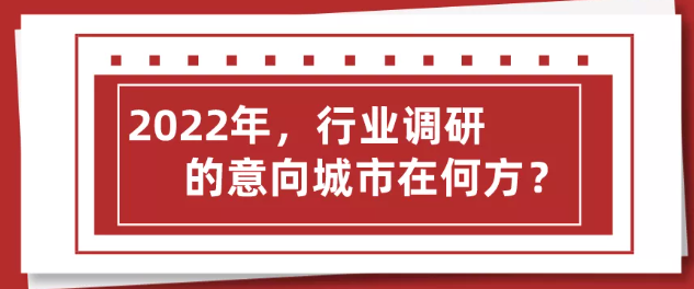 2022年 行業(yè)調(diào)研之意向城市在何方？上海展會(huì)搭建公司回答道！